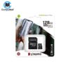 Kingston Canvas Select Plus Micro SDXC Memory Card with Adapter, 128GB - Black