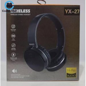 YX-27 Wireless Stereo Headset On-Ear Headset Moulding Wireless