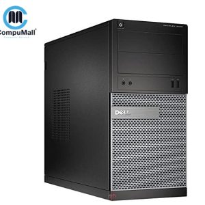 Dell Optiplex 3020 SFF Tower PC, Intel Core i3-4570, 500GB HDD, 4GB RAM, Intel HD Graphics,DOS- Black