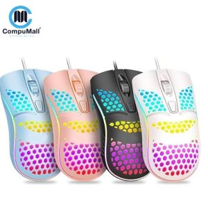 HP Wired Gaming Mouse LED Light DPI Control s600