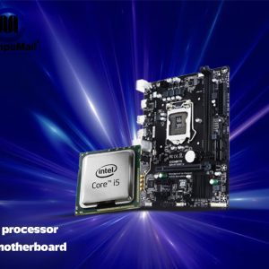 used Intel H110 Micro ATX DDR4 Motherboard- processor i5 6400