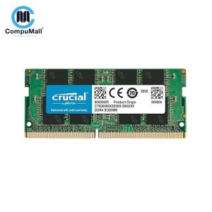Crucial RAM 16GB DDR4 3200 MHz CL22 Laptop Memory CT16G4SFRA32A