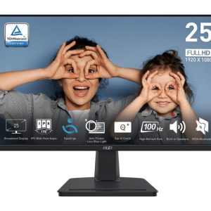 MSI PRO MP251 Monitor 24.5″ FHD IPS 100Hz 1ms(MPRT) 2x2w Speakers