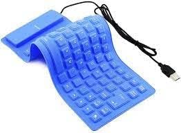 Silicone Gel Folding Computer Laptop USB KEYBOARD