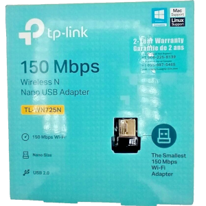 TP-LINK Tl-wn725n 150 Mbps Wireless-n Nano USB Adapter