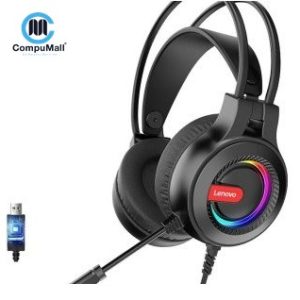 for Lenovo Thinkplus G80-B USB RGB Gaming Headset - 7.1 Surround Sound - Noise Cancelling Microphone