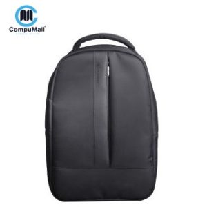 L'AVVENTO (BG796) Laptop Backpack, Made by High Quality Material with L'AVVENTO Zipper Puller fits up to 15.6", Black