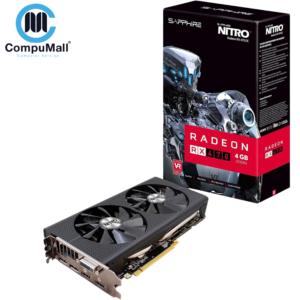 Sapphire 11266-14-20G Radeon NITRO+ RX 570 4GB GDDR5 DUAL HDMI / DVI-D / DUAL DP with backplate (UEFI) PCI-E Graphics Card
